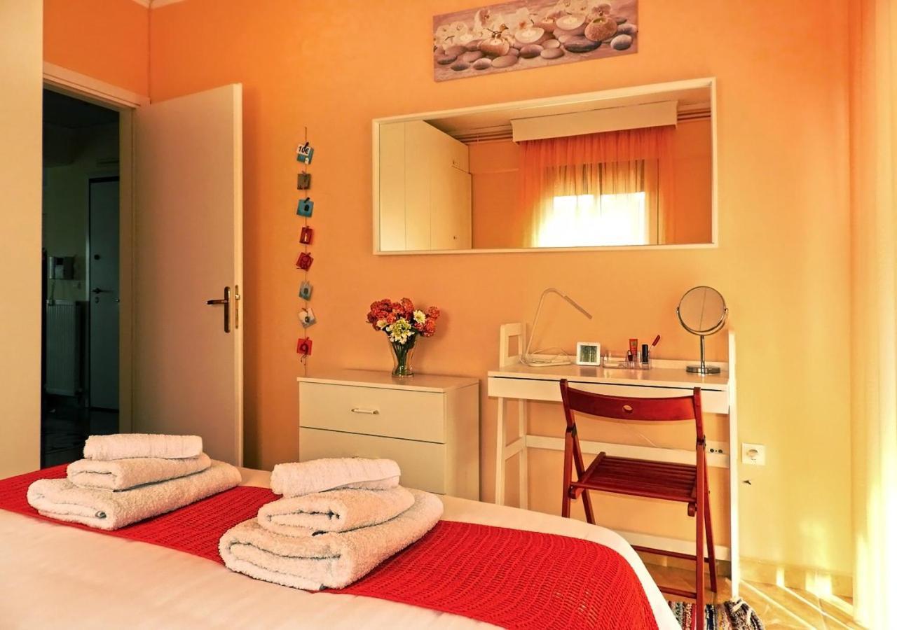 Seafront Family Apartment & Free Parking, The Cruiseflat Thessaloniki Exterior photo